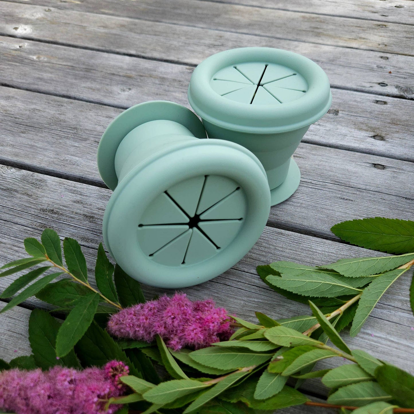 Summerville organic Snackpot silikon cameo grön