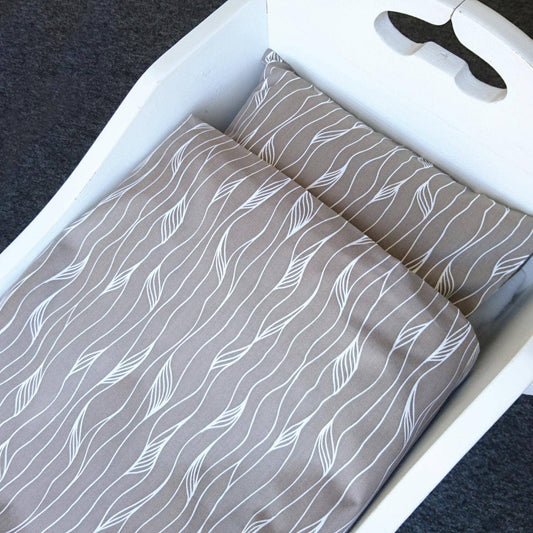 Summerville organic Ekologiskt babysängkläder Grey Twist