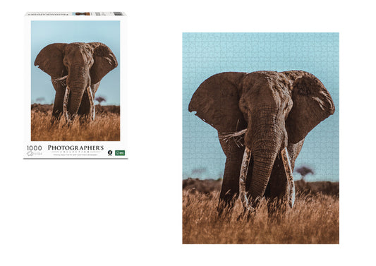 PUSSEL PHOTOGRAPHER'S COLLECTION 1000PCS – ELEPHANT PORTRAIT