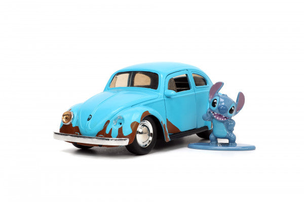 Disney Lilo & Stitch 1959 VW Bubbla med Stitch Figur 1:32