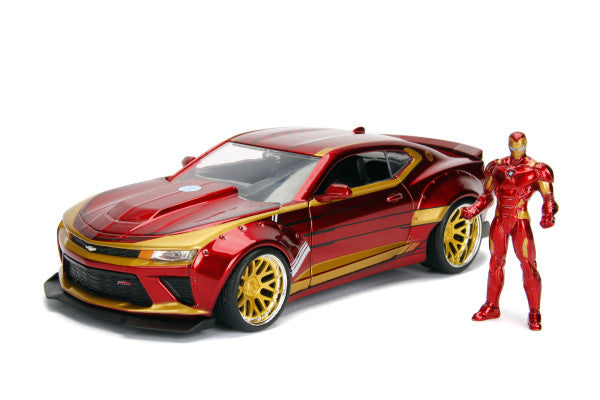 Marvel Ironman 2016 Chevy Camaro SS 1:24