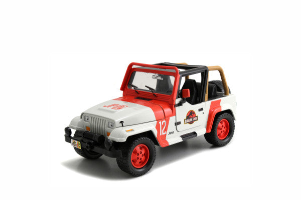Simba Toys - Jurassic Park 1992 Jeep Wrangler 1:24