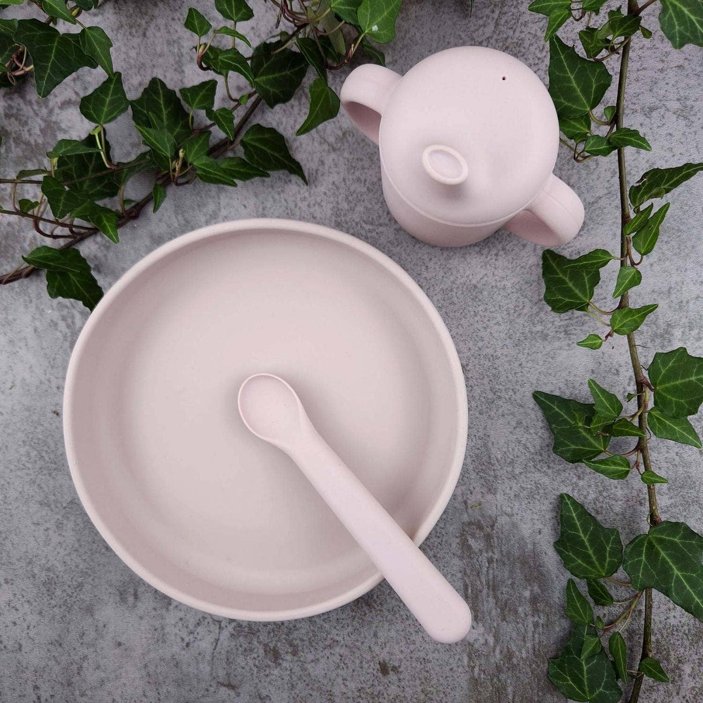 Summerville organic Sippy cup silikon blek lila