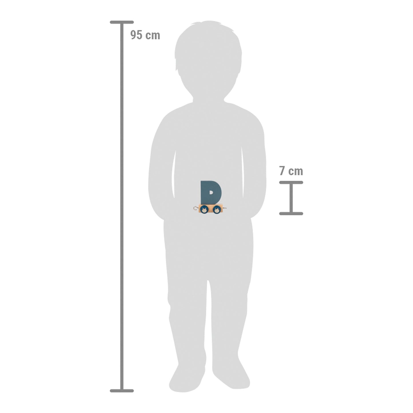 small foot Polar D-alfabetet | Dekoration | Trä