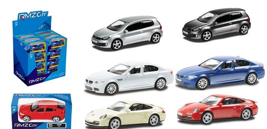 LICENS BIL DC 6 OL 12 ST DP - PORCHE 911, GOLF GTI, BMW M5