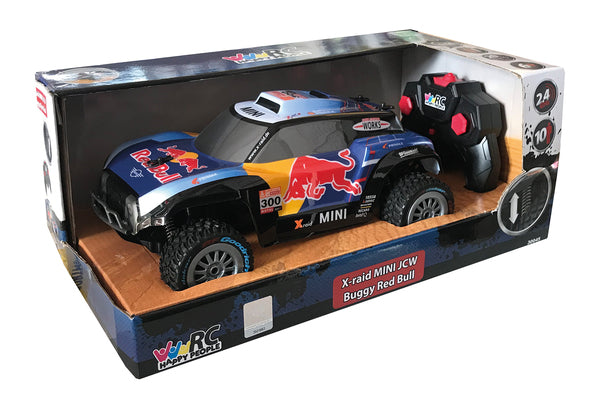 RC REDBULL X-RAID MINI JCW BUGGY RADIOSTYRD 30 CM