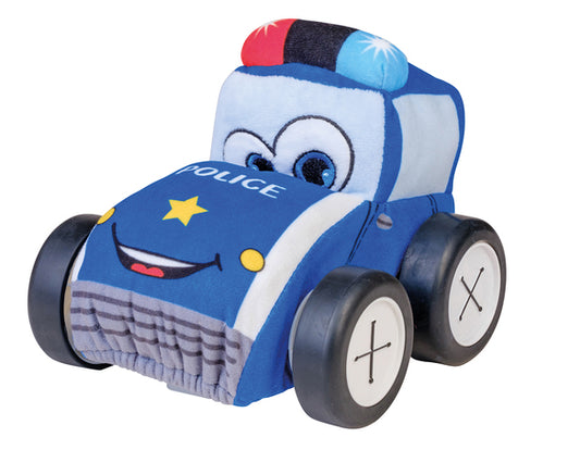 RC POLICE PLUSH CAR RADIODSTYRD 20 CM