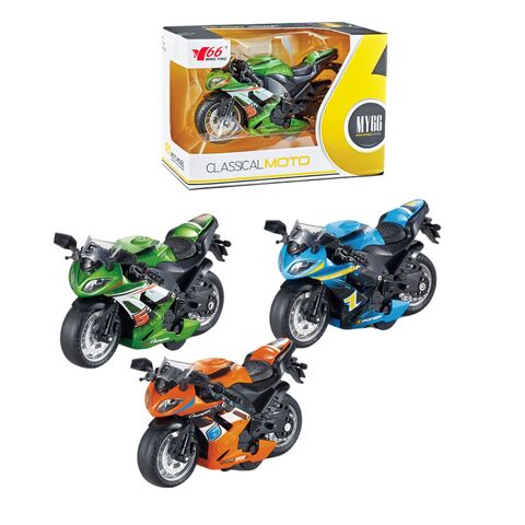 MOTORCYKEL PB DIE-CAST 3 FRG