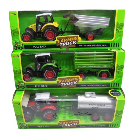 TRAKTOR SET METALL 22 CM PB