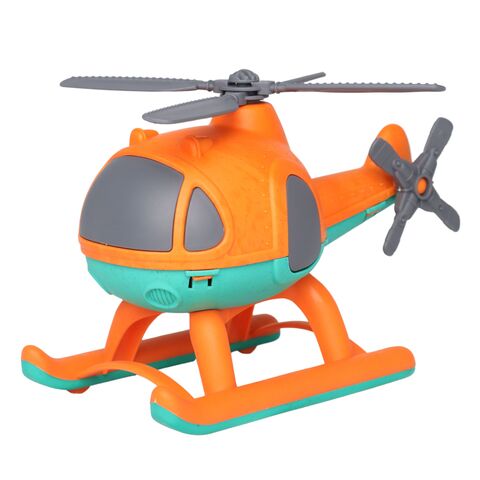 HELIKOPTER BIOPLAST 19 CM ORANGE