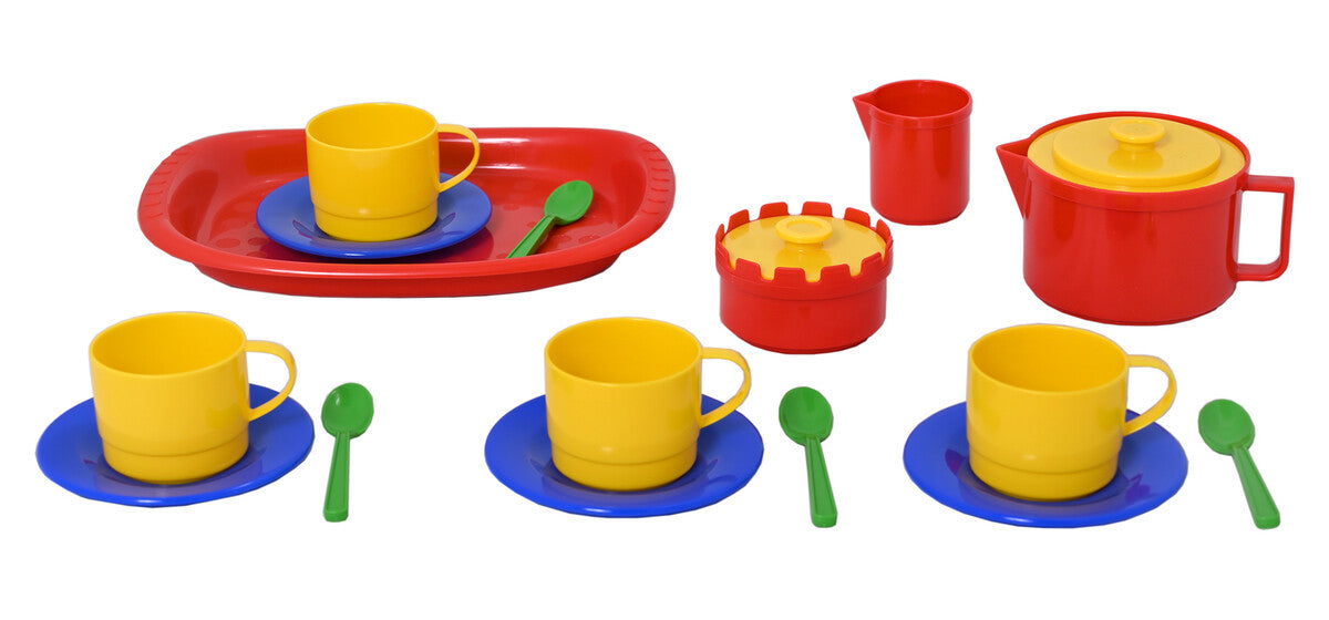 Tactic Plastos kaffeservis 18 delar