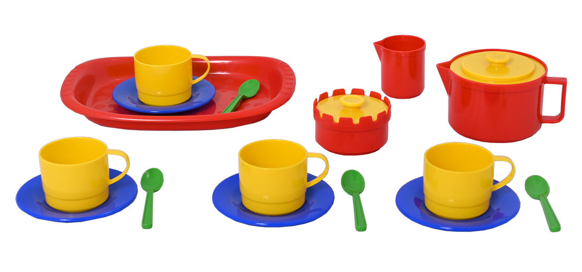 Tactic Plastos kaffeservis 18 delar