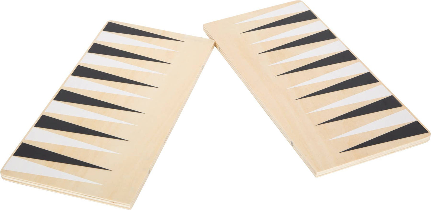 small foot Schack Och Backgammon ”Gold Edition” | Trä