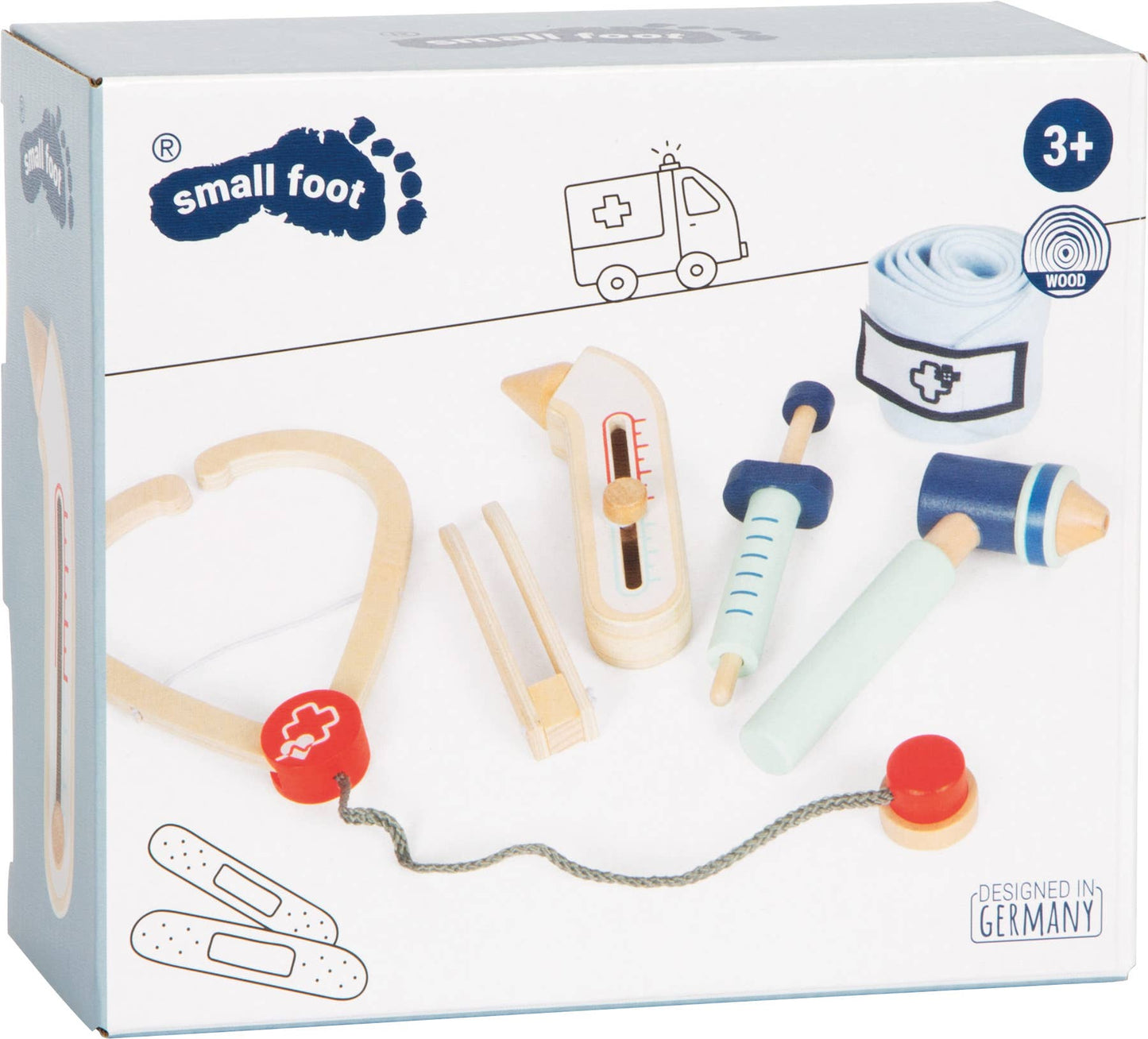 small foot small foot Läkare lekset | rollleksak | trä