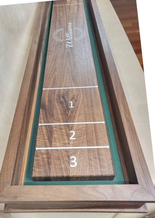 Bordsskiva i massivt trä shuffleboard