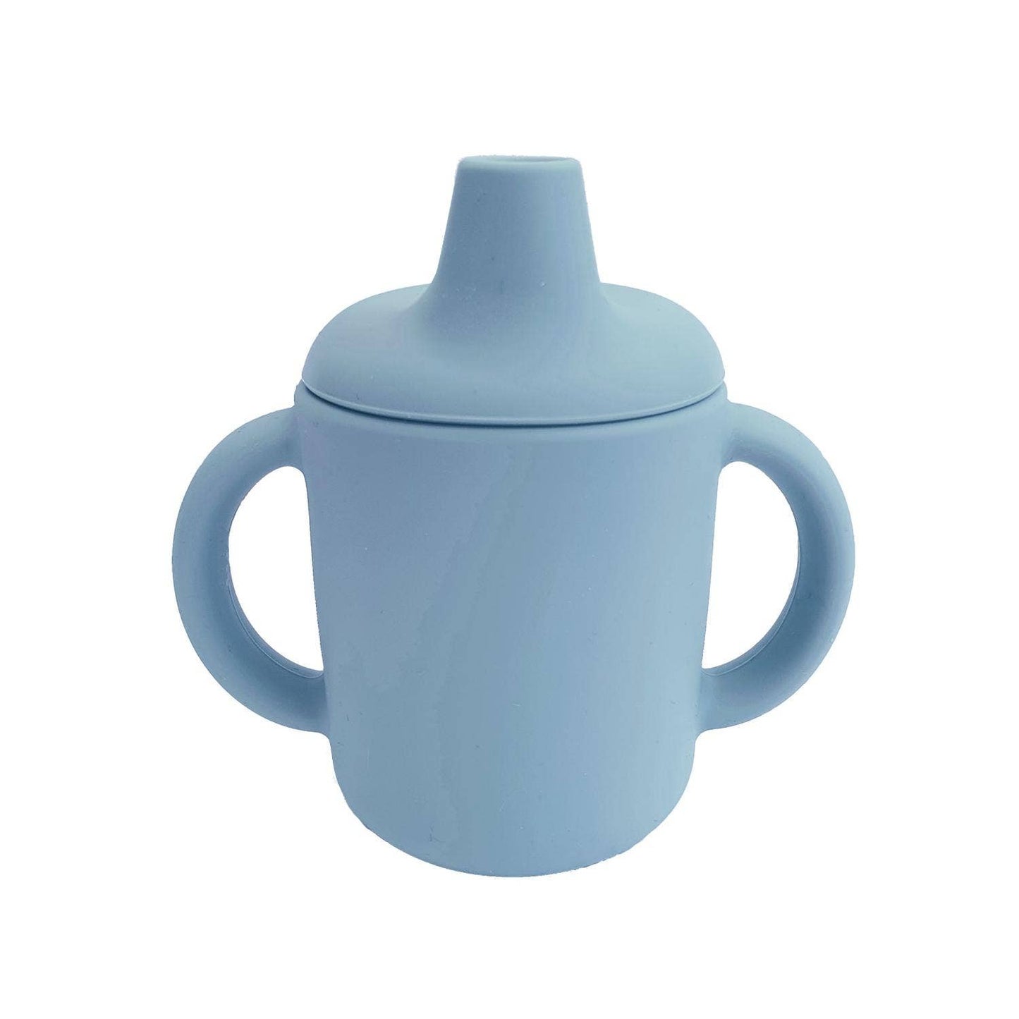 Sippy cup silikon sten blå