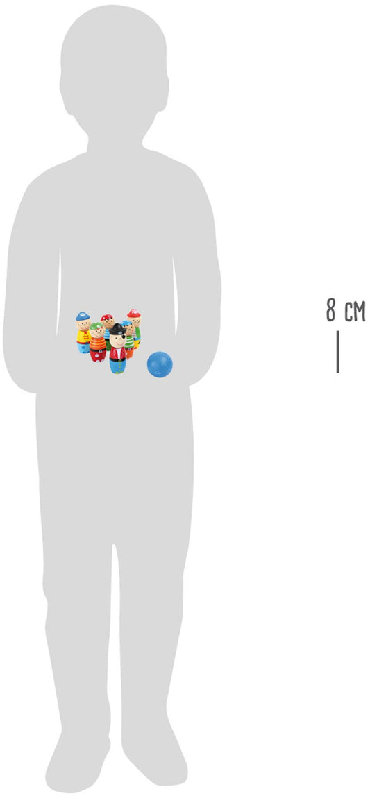 small foot Skittles Pirates | Trädgård Spel | Trä