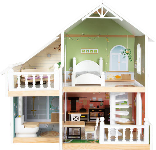 Dollhouse City Villa Compact | Dockhus | Trä