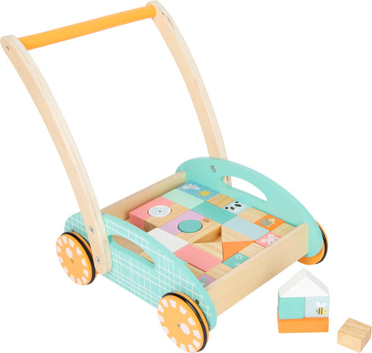 small foot Pastell baby walker | baby walker | trä