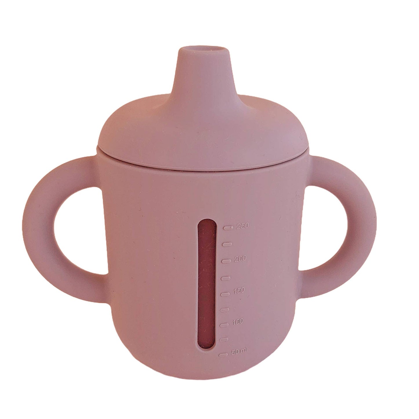 Sippy Cup Silikon 250 ml Dammig Ros