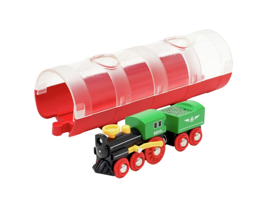 Steam Train and Tunnel