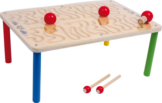 small foot small foot Skicklighetsspel magnetisk kurs | trä