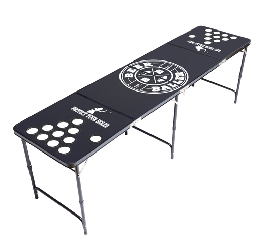 ALLBLACK öl pong bord