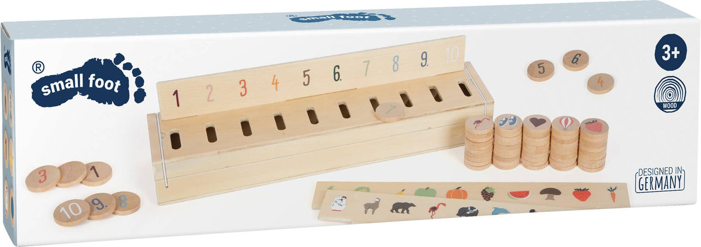 small foot World Explorer Bildsorteringslåda | Pedagogiska leksaker | Trä