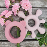 Summerville organic Silikon Baby Rattle + Teether