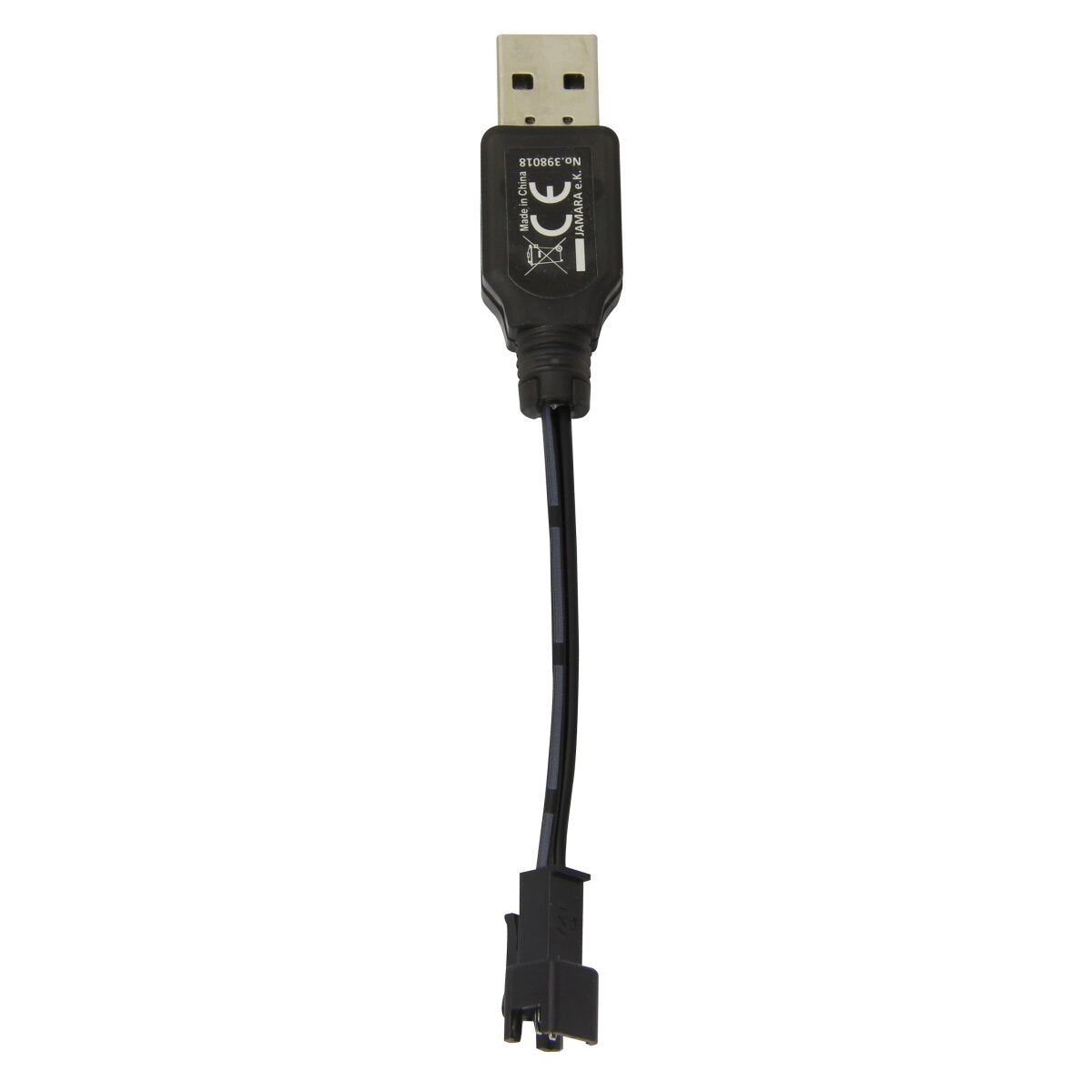JAMARA Charging cable USB for RC Stunt Cars Spinact / Vispon / X-F2 / Crane XXL 128/Kutter XL 99