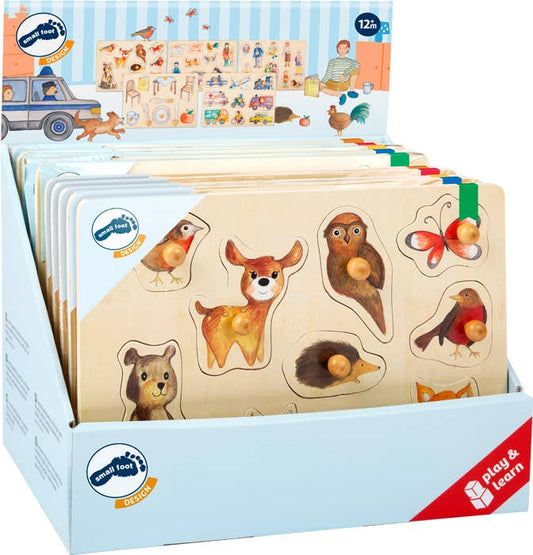 small foot Small Foot Counter Display Inställning Pussel | Skärmar | Trä