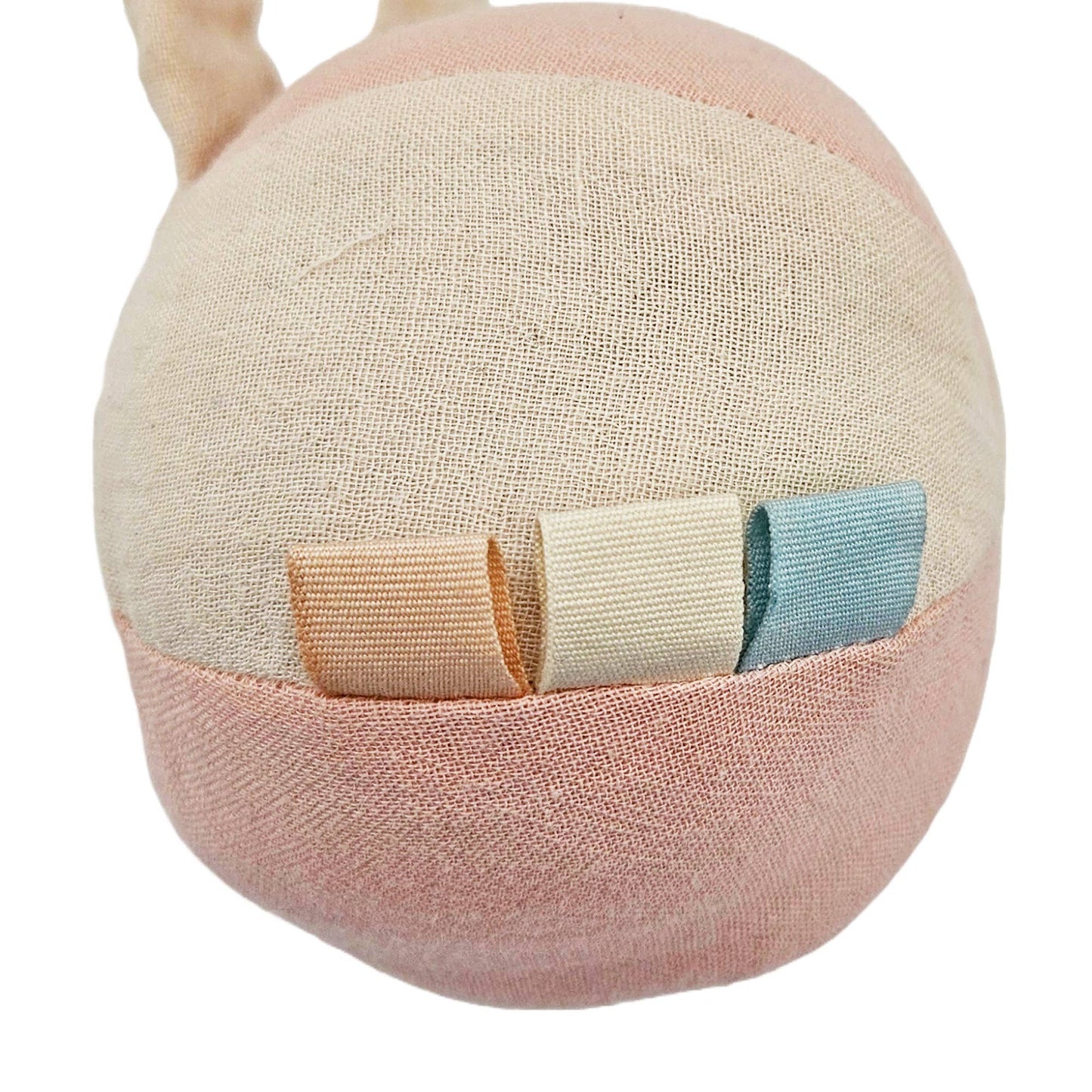 Ekologisk Mjuk Skallra Boll Kanin Sandskal