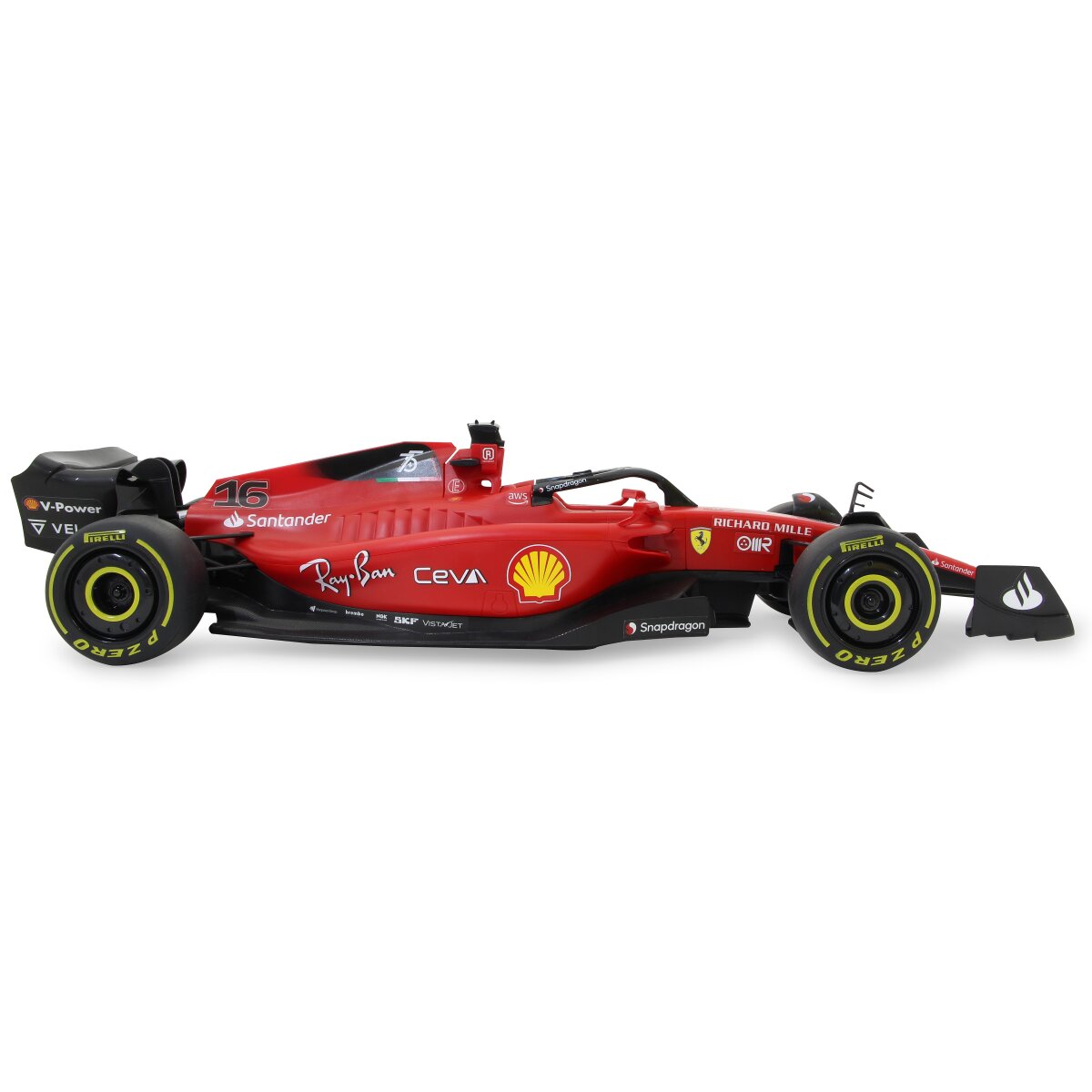 JAMARA Ferrari F1-75 1:12 lyxbilmodell