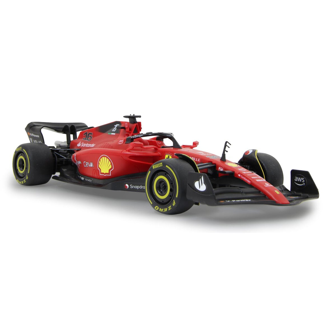 JAMARA Ferrari F1-75 1:18 lyxbilmodell