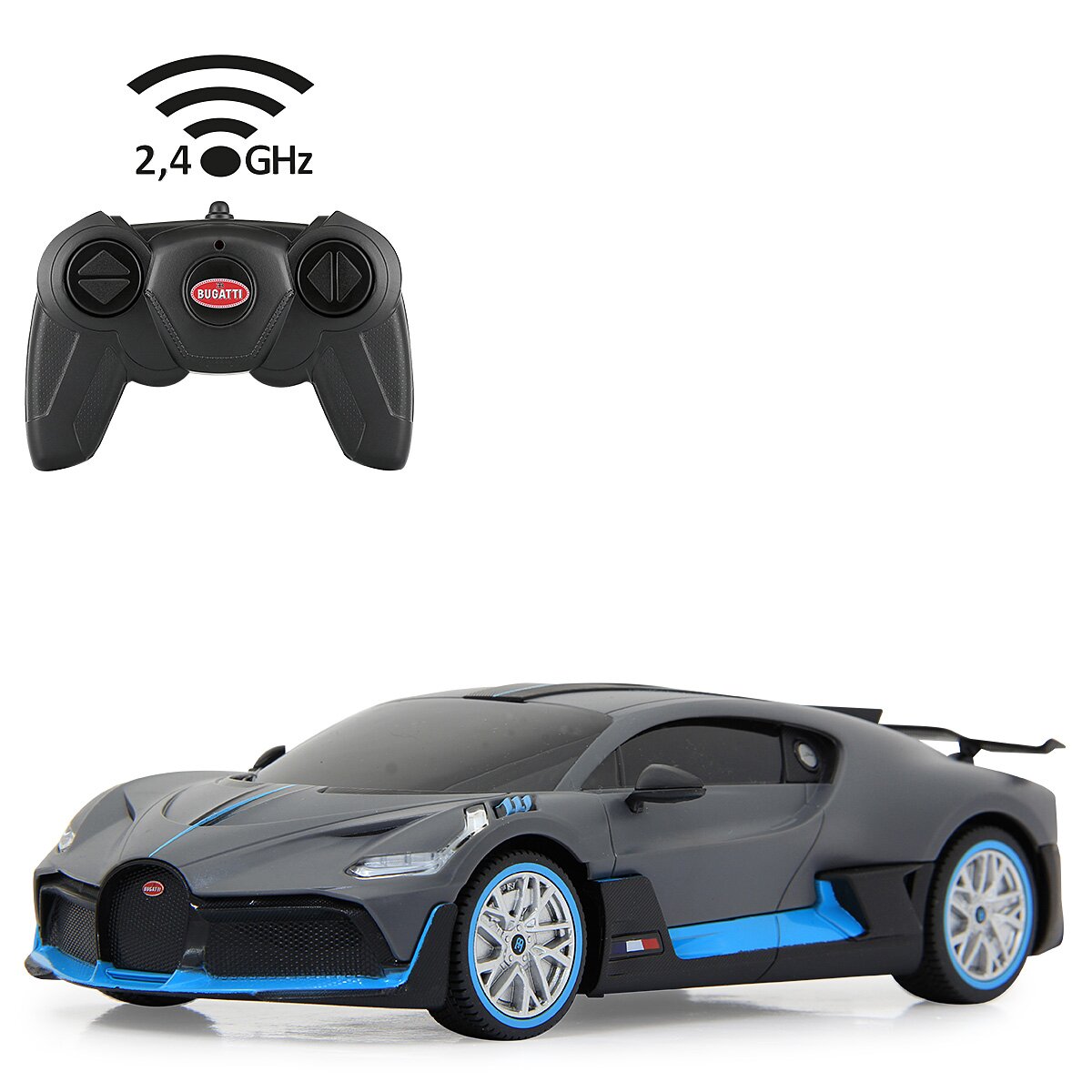 JAMARA Bugatti DIVO 1:24 grau 2,4GHz
