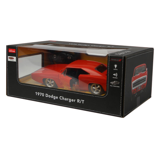 JAMARA Dodge Charger R/T 1970 1:16 red 2,4GHz Manual door