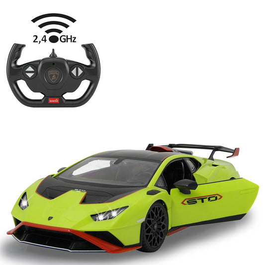 JAMARA Lamborghini Huracán STO 1:14 grün 2,4GHz Manual door