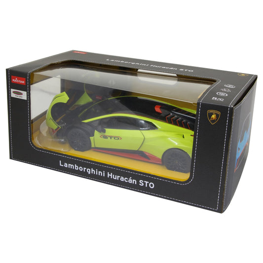 JAMARA Lamborghini Huracán STO 1:14 grün 2,4GHz Manual door