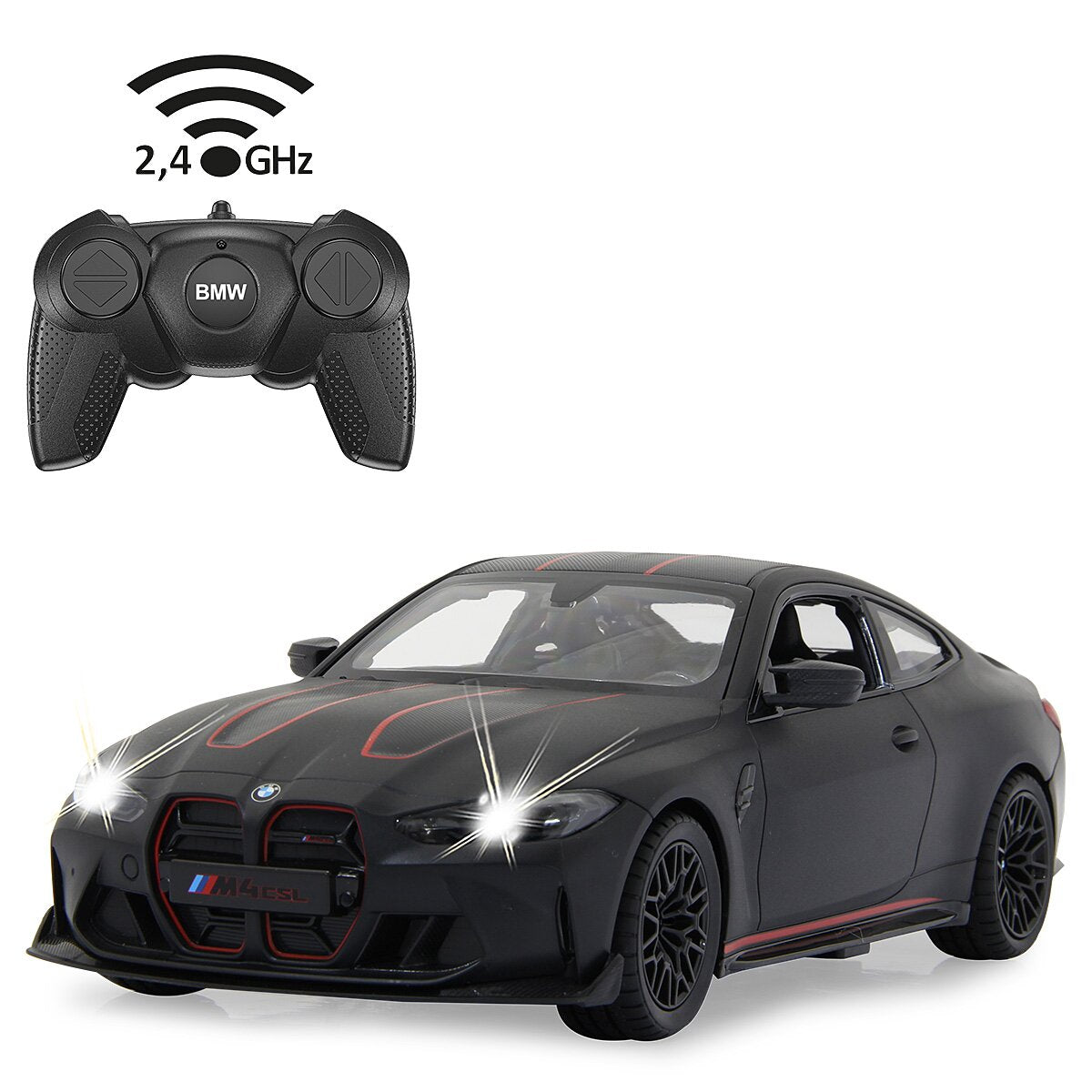 JAMARA BMW M4 CSL 1:16 black matt 2,4GHz
