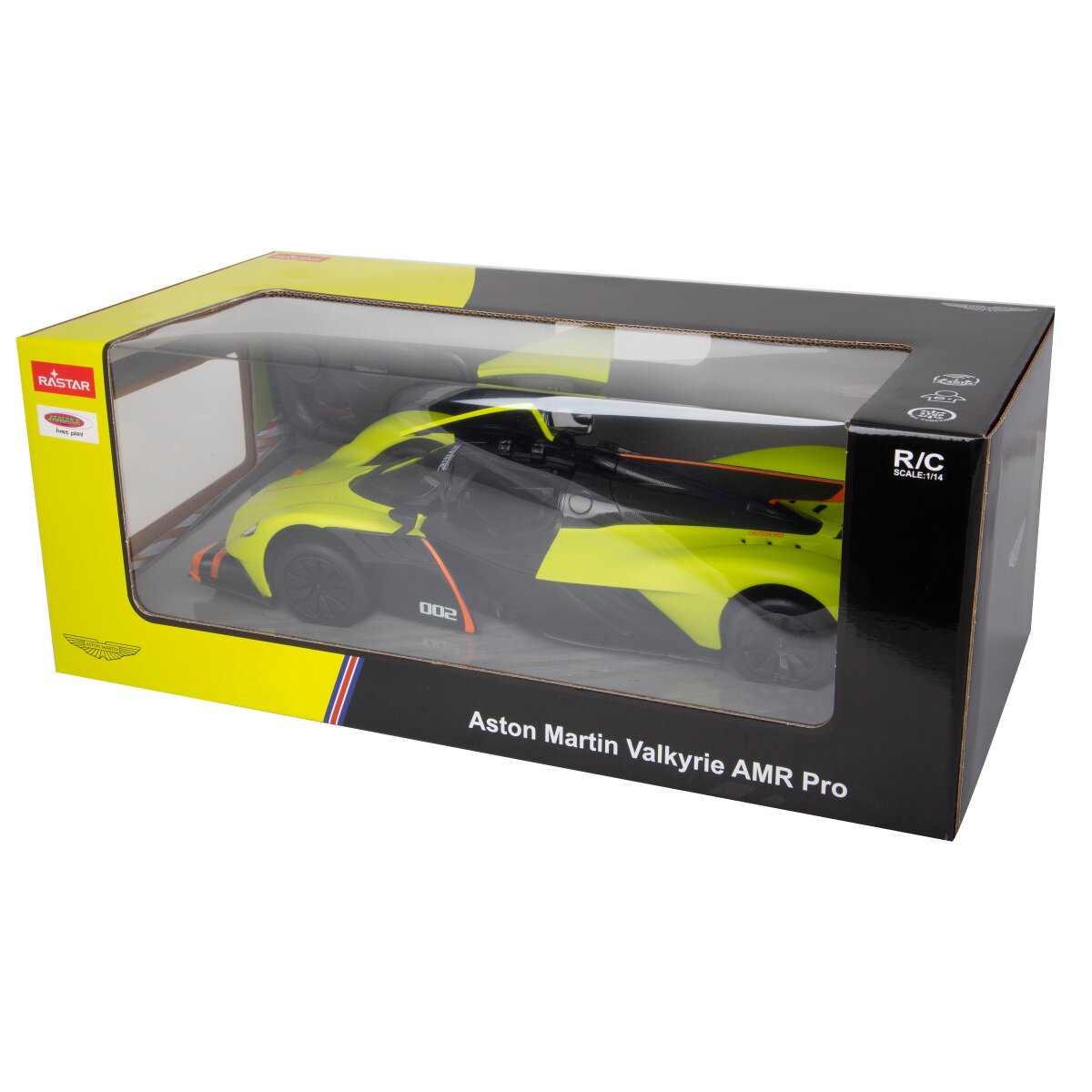 JAMARA Aston Martin Valkyrie AMR Pro 1:14 green 2,4GHz manual door