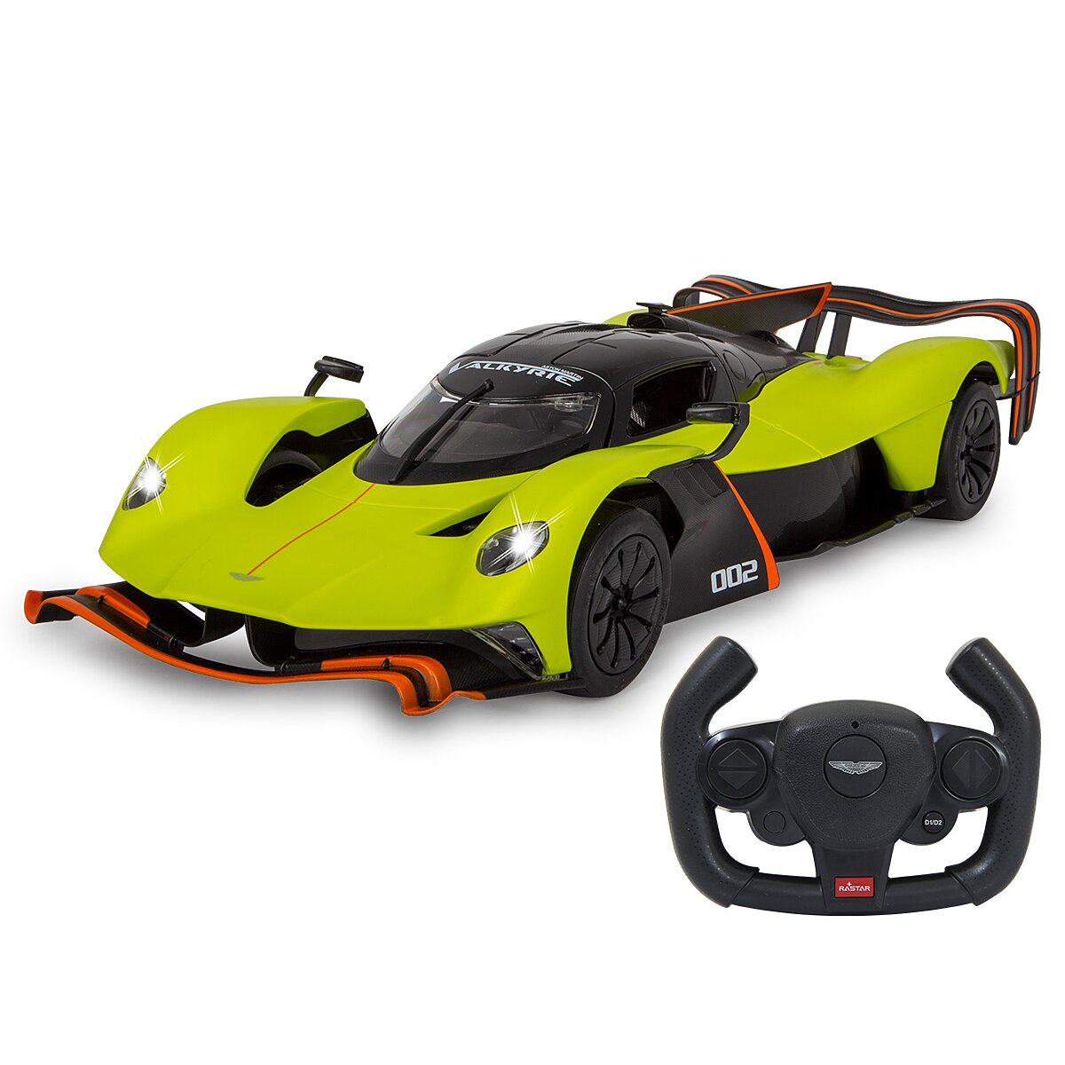 JAMARA Aston Martin Valkyrie AMR Pro 1:14 green 2,4GHz manual door