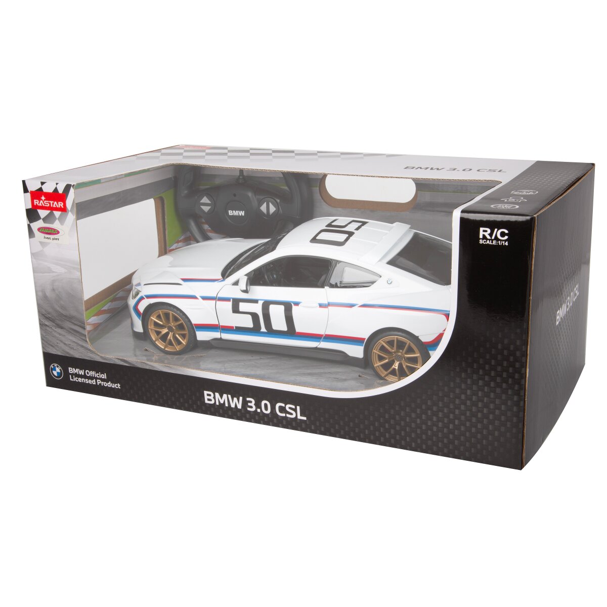 JAMARA BMW 3.0 CLS 1:14 white 2,4GHz manual door