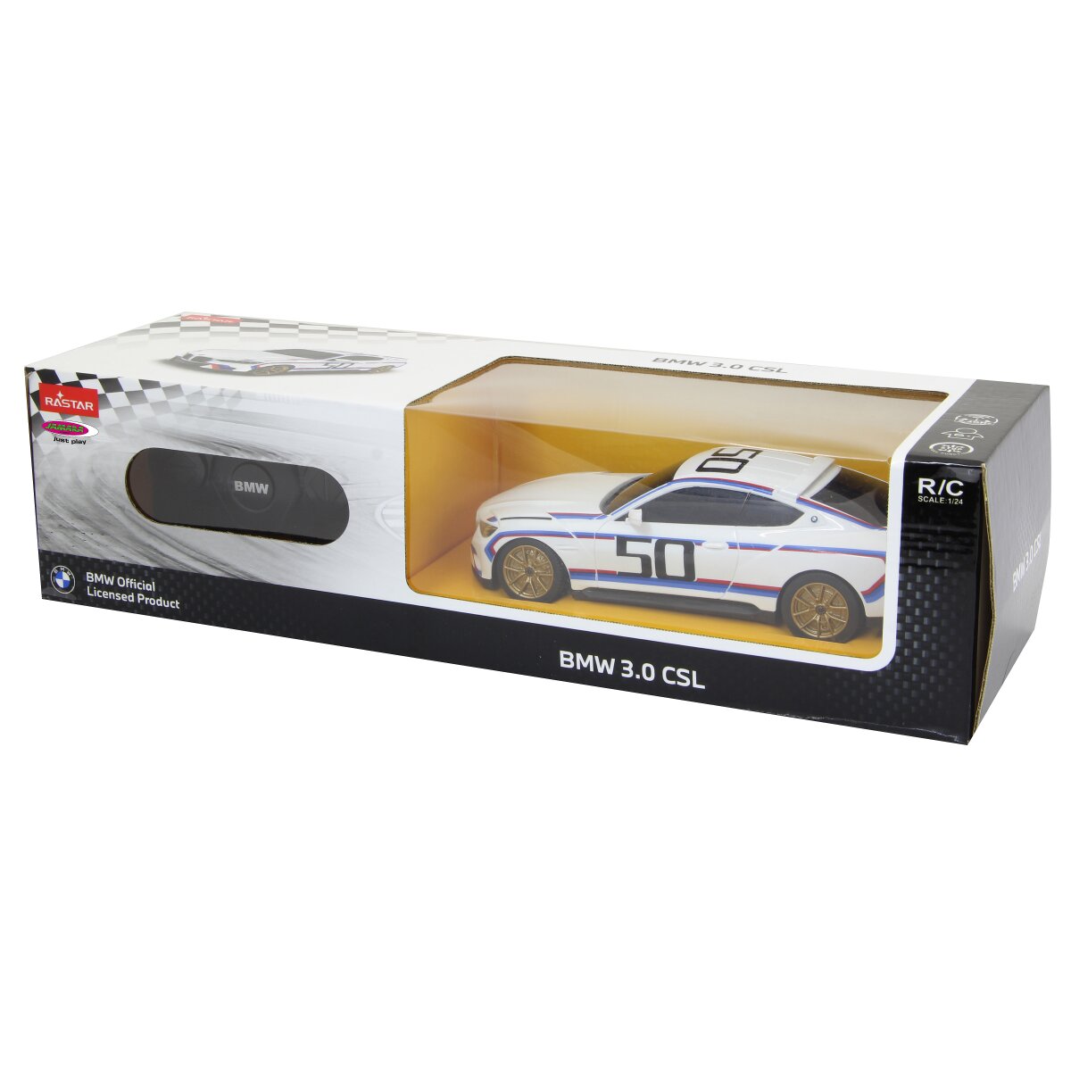 JAMARA BMW 3.0 CSL 1:24 white 2,4GHz