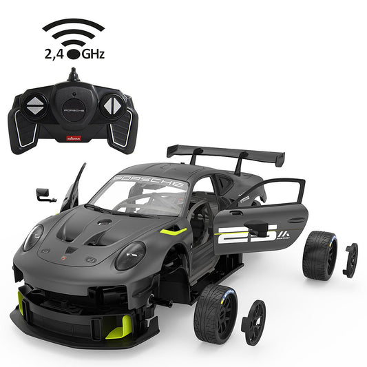 JAMARA Porsche 911 GT2 RS Clubsport 25 1:18 grey 2,4 GHz construction kit