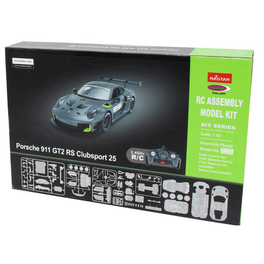 JAMARA Porsche 911 GT2 RS Clubsport 25 1:18 grey 2,4 GHz construction kit
