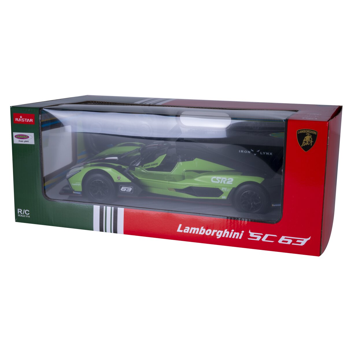 JAMARA Lamborghini SC63 LMDH 1:14 green 2,4GHz door manual