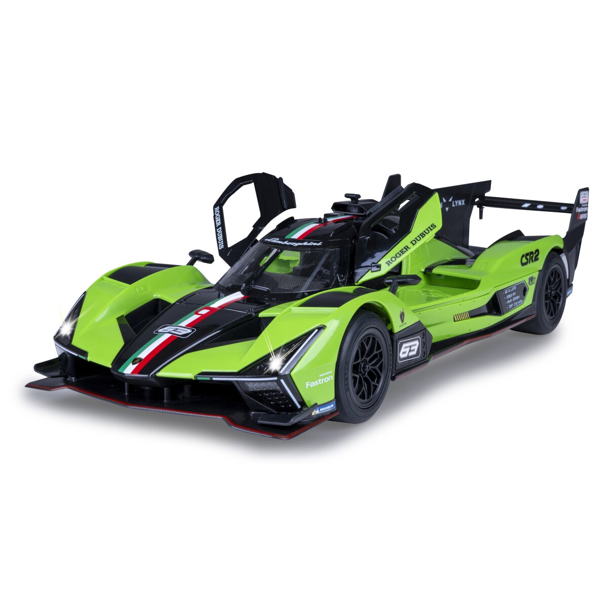 JAMARA Lamborghini SC63 LMDH 1:14 green 2,4GHz door manual