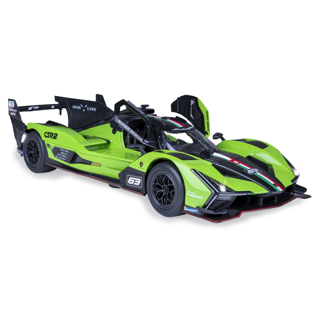 JAMARA Lamborghini SC63 LMDH 1:14 green 2,4GHz door manual