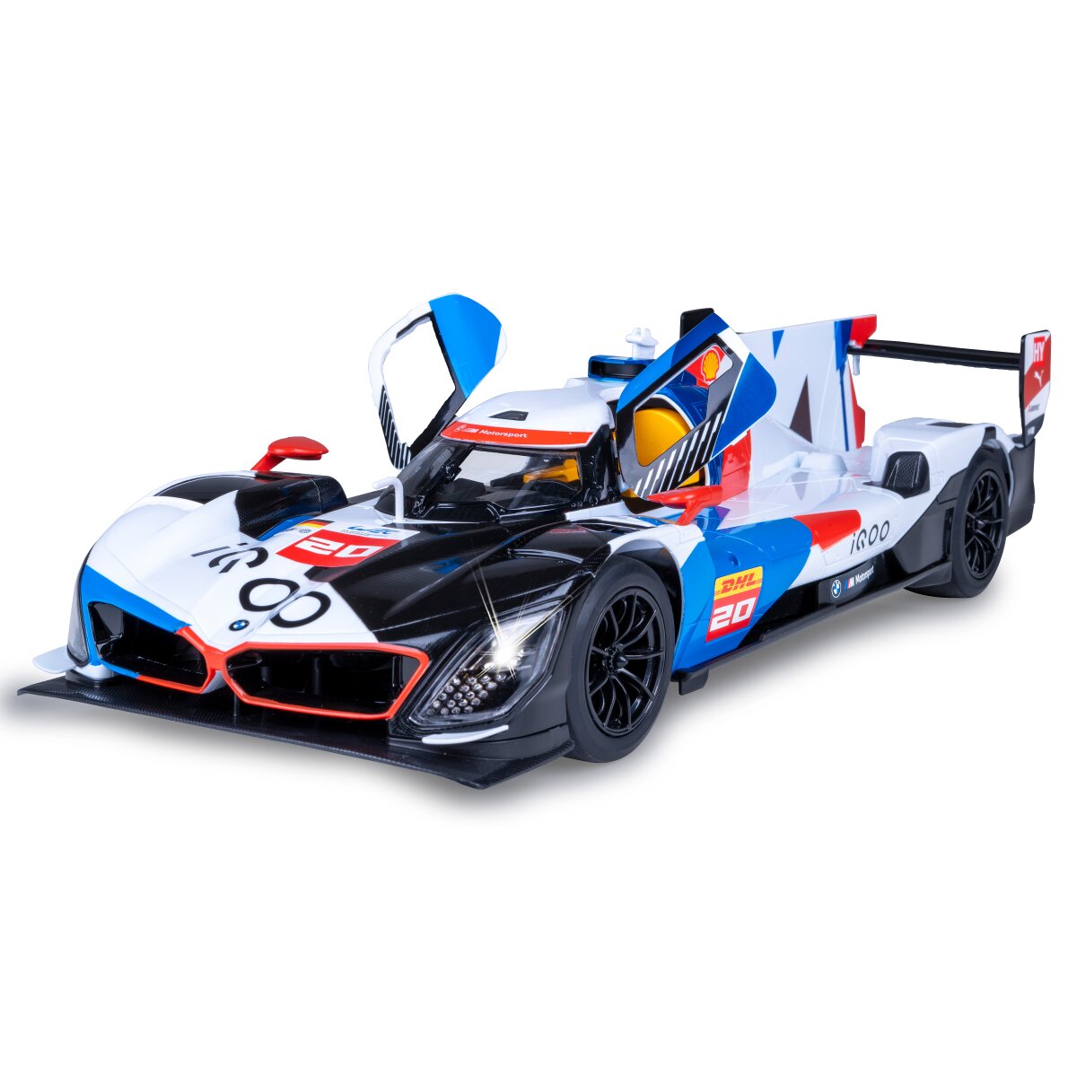 JAMARA BMW M Hybrid V8 LMDH 1:14 white 2,4GHz door manual