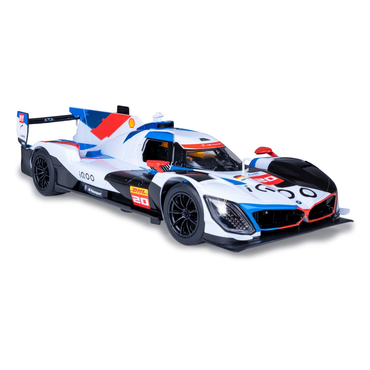 JAMARA BMW M Hybrid V8 LMDH 1:14 white 2,4GHz door manual